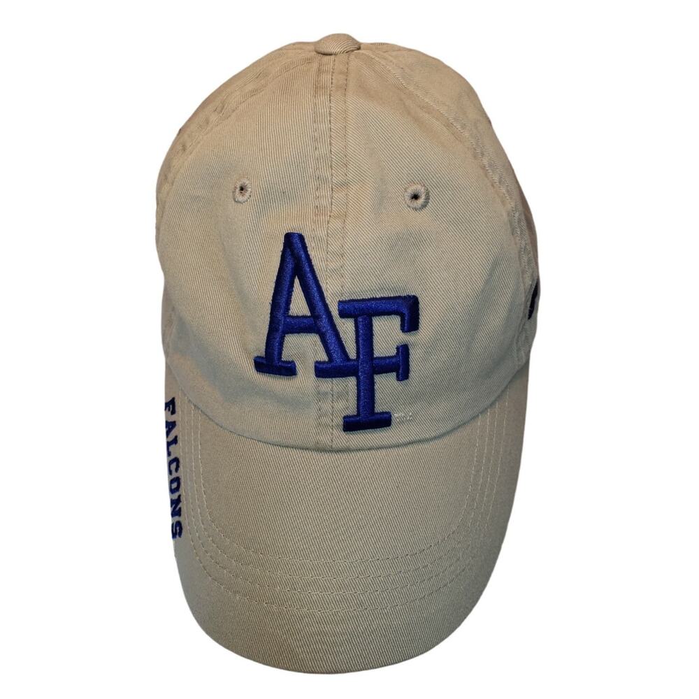 Men's Top of the World Khaki Air Force Falcons Over Arch Adjustable Hat